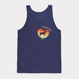 Labrador Retriever Golden Retriever Retro Designs Tank Top